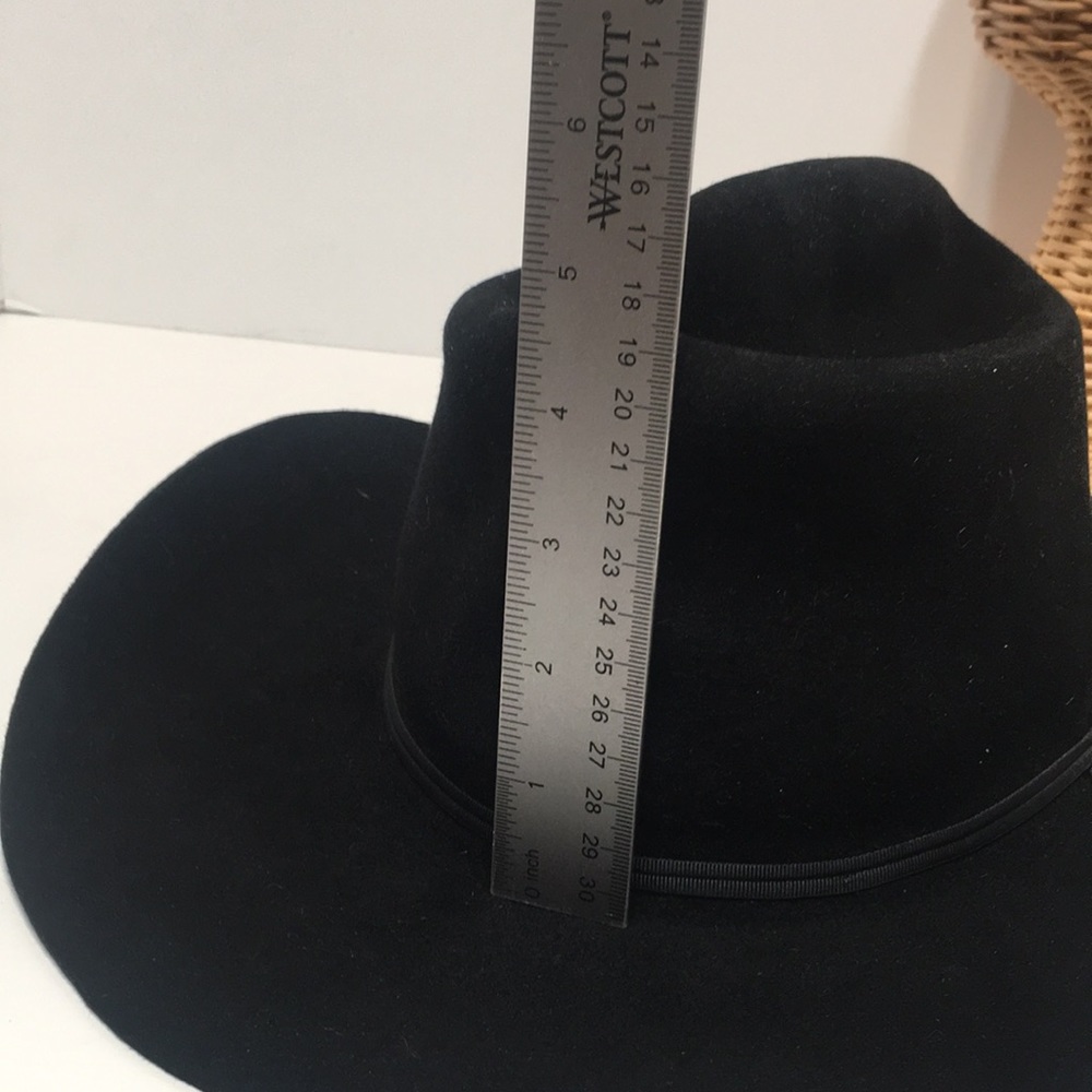 Black cowboy hat RESISTOL - Picture 12 of 15